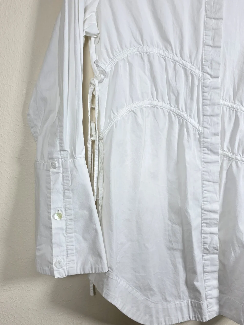 SUBOO SIA DRAWCORD SHIRT SIZE XS MSRP $229